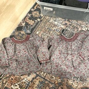 Floral bonpoint blouse